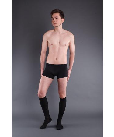 Buy Class 3 Knee High Compression Stockings (Closed Toe Black) - International Shipping Available - Buy Online on GoSupps.com