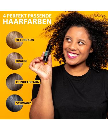 Brains & Sons Approach Powder Hair Pen - Waterproof Hair Concealer for Gray Coverage | Precise Hairline Compression | Brown Color - Buy Online on GoSupps.com