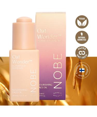 NBI Nordic Beauty Import NOBE Oat Wonder Nourishing Face Oil 30 ml - Buy Online on GoSupps.com
