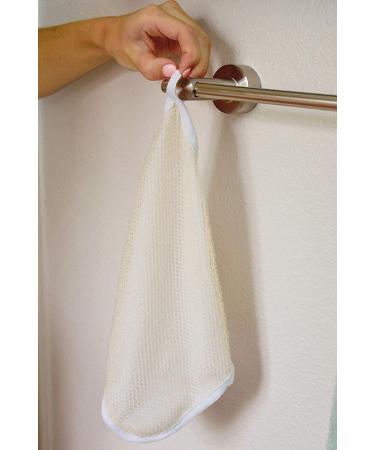 Paradiso 5pk Soft-Weave White Wash Cloths - Luxuriously Soft and Absorbent - Buy Online on GoSupps.com