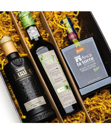 Best Oils of the World Flos Olei 2023 - Gift Box 3x500 ml - Buy Online on GoSupps.com