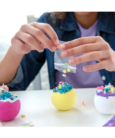 Unicorn Themed Fizzing Bombs Kit with Surprise Gift and Whipped Soap - Design & Decorate by Horizon Group USA - Buy Online on GoSupps.com