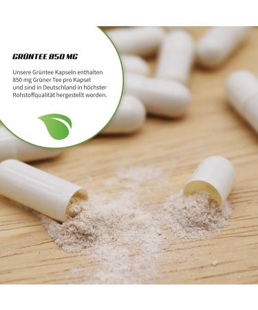 Buy High-Quality Green Tea Extract Capsules | 600 Count | 850mg Each | Premium 100% Performance - Buy Online on GoSupps.com