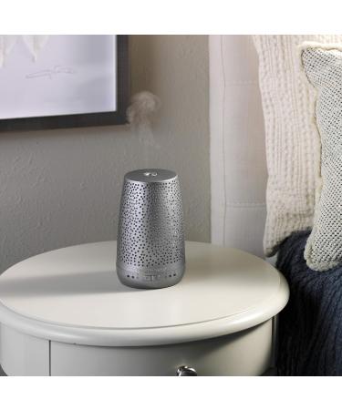 Yankee Candle Sleep Diffuser Starter Kit | Peaceful Dreams Refill | Up to 30 Nights | UK Plug | Silver - Buy Online on GoSupps.com