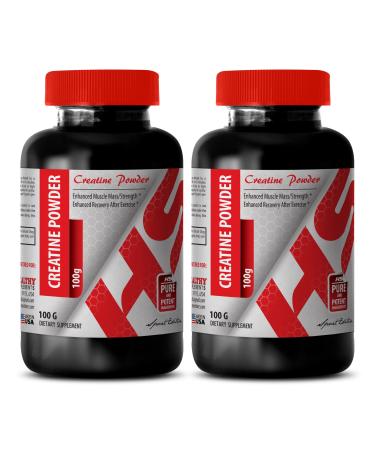 Muscle Recovery Powder - CREATINE Powder 100G - Creatine for Body Builders - 2 Bottle (Powder)