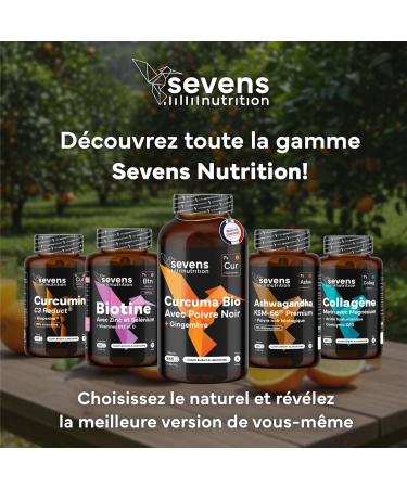 Vitamine C 1000 mg avec Zinc + Bioflavono des & glantier 180 comprim s Formule 100% v g tale Soutien immunitaire & protection antioxydante Sevens - Buy Online on GoSupps.com