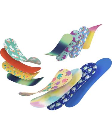 Welly Bravery Badge Box Adhesive Fabric Bandages - 100 Count, Assorted Shapes and Patterns for Minor Cuts and Scrapes - Buy Online on GoSupps.com
