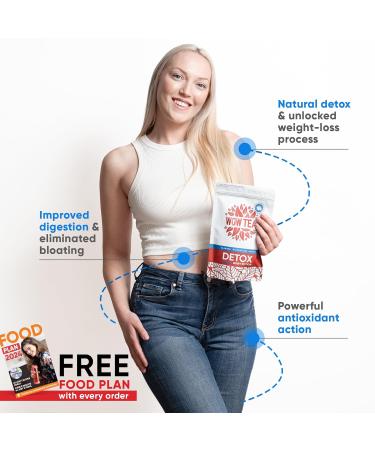 WOW TEA Berry Detox Tea - 21-Day Innovative Body Cleanse Program for Full Detox and Wellness - Buy Online on GoSupps.com