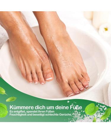 Best Organic Peeling 200g - Refreshing Peppermint | 100% Epsom Salt with Jojoba Avocado & Safflower Oil - Buy Online on GoSupps.com