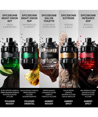 Viktor&Rolf - Spicebomb Eau de Toilette - Woody & Spicy - Cologne for Men - With Notes of Citrus & Tobacco 5.07 Fl Oz (Pack of 1) - Buy Online on GoSupps.com