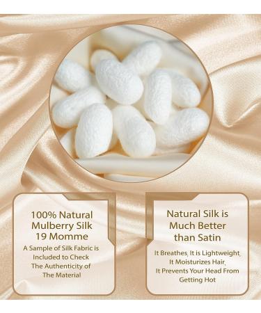 Silk Sleeping Cap for Curly Hair - Satin Bonnet for Comfortable and Protective Sleep - Silk Hair Wrap for Curly Hair - Buy Online on GoSupps.com