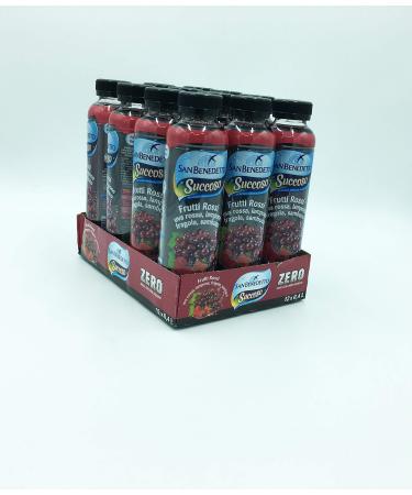 Broker Company Food San Beno t Juicy Zero Red Fruit Juice Box 12 Packs of 40 cl each