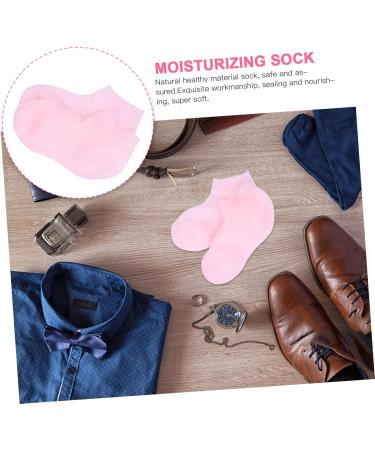 minkissy 1 Pair Protective Socks Preserve Moisture Sock Beauty Socks Pedicure Socks Womens Stockings Silicone Gel Foot Care Socks Foot Moisturizing Gel Socks Foot Socks Feet Women's Sebs - Buy Online on GoSupps.com