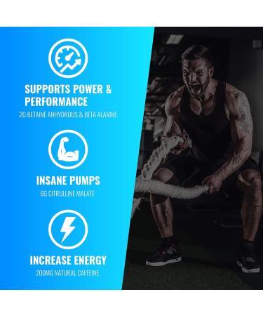 EC Sports OptiForce Pre-Workout ICY Blue Raspberry Supplement Powder - Clean Energy & Natural Caffeine w/Long-Lasting Endurance, Focus - 30 Servings 15.34 Ounce (Pack of 1) Icy Blue Raspberry - Buy Online on GoSupps.com