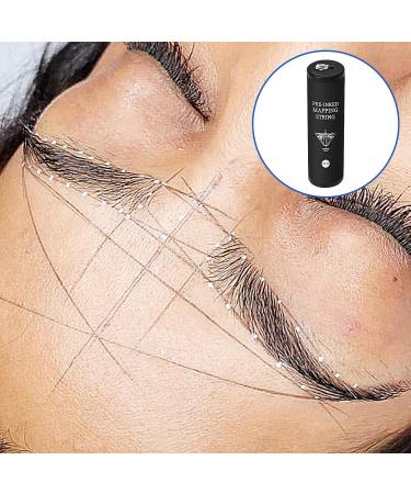Eyebrow Threading Tool - Salon Quality Brow Threading Tool Point Tool Accurate Eyebrow Mapping | Black Ink Point Tool Beauty String Thread Set Professional Beauty String Thread for Home and Salon - Buy Online on GoSupps.com