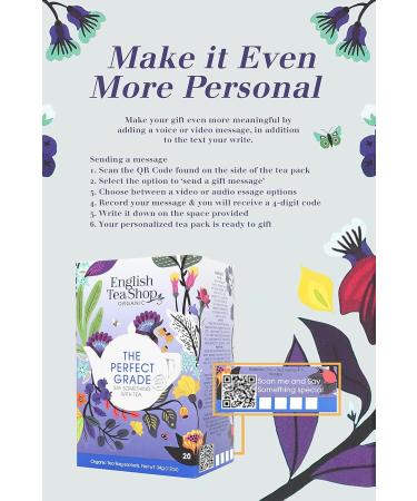 English Tea Shop Organic The Perfect Grade - 20 Tea Bag Sachets - Buy Online on GoSupps.com