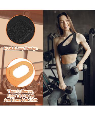 Buy Thin Elastic Wrist Brace - Ulnar Wrap Carpal Tunnel Support Sleeve for Sports & Daily Use | Compression with Thumb Ring & Pinky Side Widget - Buy Online on GoSupps.com