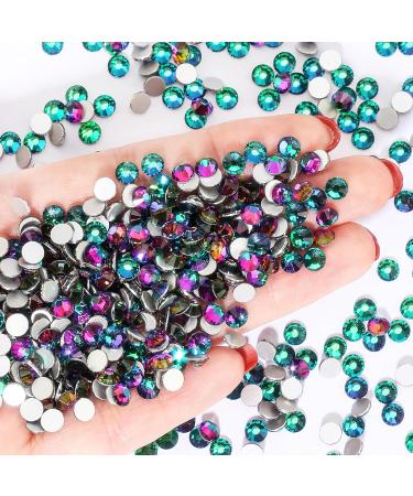 Yhmq 1440pcs Green Volcano Rhinestones & Nail Crystals SS6 for Nail Art - High Quality Nail Gems - Buy Online on GoSupps.com