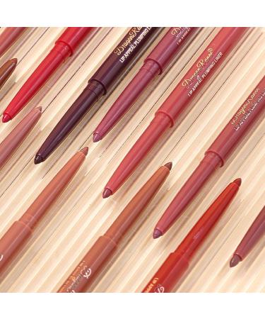 Lot de crayons l vres mats 12 couleurs hautement pigment s contour des l vres imperm able longue dur e naturel pour femme - Buy Online on GoSupps.com