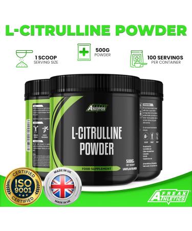 L-Citrulline Powder 500g Unflavoured | Freak Athletics Supplement - Buy Online on GoSupps.com