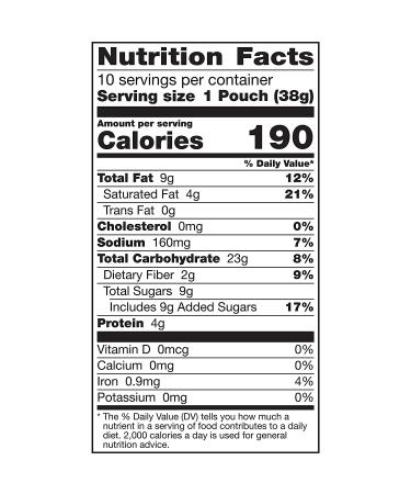 Nature Valley Granola Cups Peanut Butter Chocolate 10 ct - 20 Cups | Delicious Snack with Peanut Butter and Chocolate Flavor - Buy Online on GoSupps.com