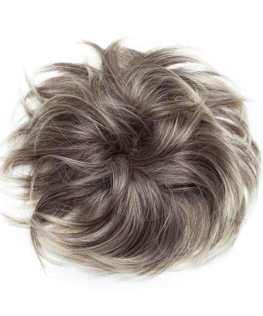 Buy SEGO Updo Hair Extensions - Voluminous 80g Dark Brown & Blonde Tub Dutt - Naturally Messy & Affordable Updos - Buy Online on GoSupps.com