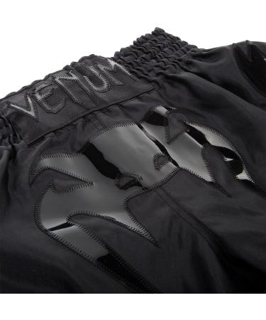 Venum Bangkok Inferno Muay Thai Shorts - X-Large Matte/Black - Buy Online on GoSupps.com