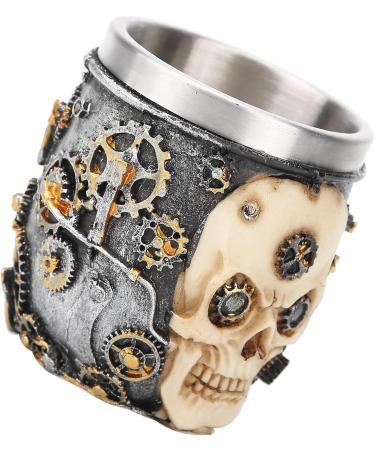 Premium Stainless Steel Shaving Brush Bowl | Men's Beard Shaving Mug for Home & Barber Use - Buy Online on GoSupps.com