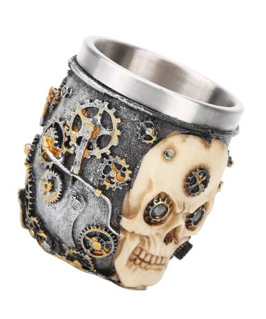 Men's Stainless Steel Shaving Bowl Brush Mug - Premium Barber & Home Grooming Essentials - Buy Online on GoSupps.com