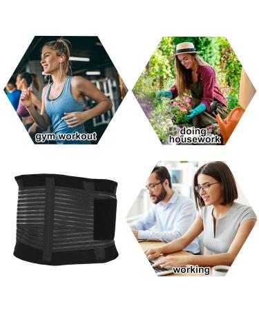 Buy VOCOSTE Back Brace - Lumbar Support Belt | Breathable Mesh Design XL Size | Lower Back Support with Straps - International Shipping Available - Buy Online on GoSupps.com
