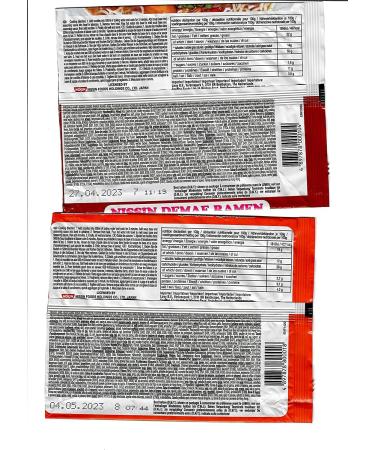 Nissin Demae Instant Noodles Ramen 10 PACKS Assorted Flavours (100g x 10) | Tonkotsu Chicken Beef Satay Seafood Sesame Prawn | 5 Different Flavours Selected by CNMART - Buy Online on GoSupps.com