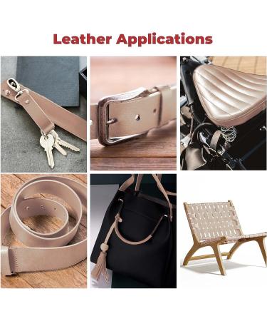 ELW Vegetable Tanned Leather Belt Blank 5-6oz Thickness 1/2-4W x 52L - Full Grain Veg Tan Tooling Leather Strap - Buy Online on GoSupps.com