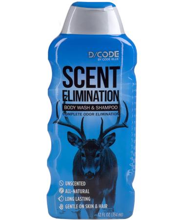 D/CODE by Code Blue Scent Elimination Body Wash & Shampoo, 12 fl oz