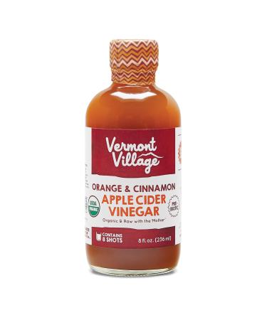 Vermont Village Orange & Cinnamon Apple Cider Vinegar (Organic), 8ounce