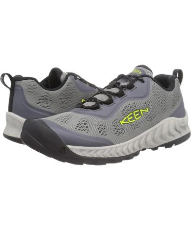 KEEN Men's Nxis Speed Low Hiking Shoes 10 Steel Grey/Evening Primrose - Ventilated and Durable - Buy Online on GoSupps.com