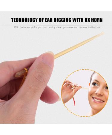 Handmade Healeved Washable Wax Carving Salon Safety Ear Cleaner Tool Kit - Buy Online on GoSupps.com