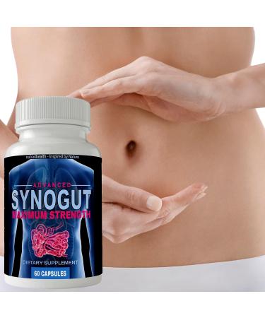 Synogut Advanced Digestive Health Supplement for Constipation - Metabolism Support Pills - Buy Online on GoSupps.com