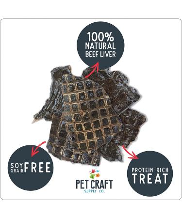 Natural Grain-Free Salmon & Liver Dog Treats - Training Treats for Puppies | Pet Craft Supply - Buy Online on GoSupps.com