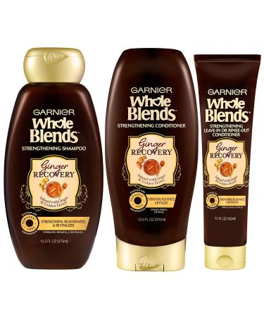 Garnier Whole Blends Ginger Recovery Strengthening Conditioner 12.5 fl oz - Restore & Nourish Hair - Buy Online on GoSupps.com