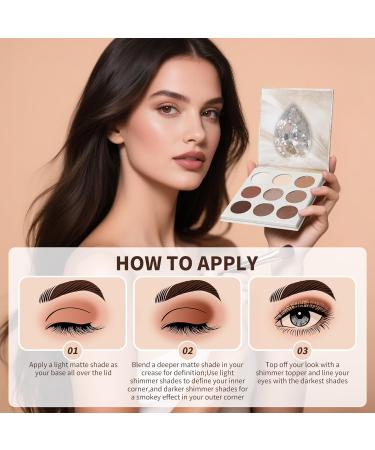 Palette Maquillage Yeux Professionnelle Nude Brown Palette 9 Couleurs Intenses et Paillet es Fard a Paupiere Longue Tenue Id al pour D butantes et Maquilleurs Voyage Compacte Tons Terre - Buy Online on GoSupps.com