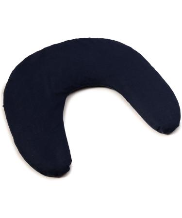 Cherry Stone Neck Pillow 30x33 - Dark Blue Heat Pad | Soothing Comfort for Travel & Relaxation - Buy Online on GoSupps.com