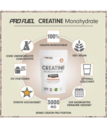 Buy 1kg Pure Micronized Creatine Monohydrate Powder - Vegan Additive-Free 292 Portions - Optimally High-Dose for Enhanced Performance | International Shipping Available - Buy Online on GoSupps.com