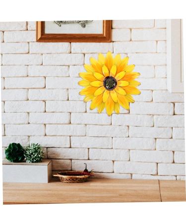 STOBAZA Sunflowers Wall Decor Decorations for Bedroom Wall Decor for Bathroom Iron Wall Art 31.50X31.50X3.00CM Multi - Buy Online on GoSupps.com