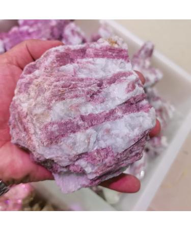 Reiki Crystal 80-560g 1pcs Natural Tourmaline of Plum Blossom Crystal Cluster Specimen Stones for Teaching Dream Home Decor Can be Used for Crystal Cluster (Size : 110-140g) - Buy Online on GoSupps.com