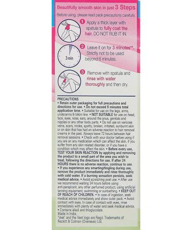 Veet Hair Removal Cream for Dry Skin - 50g | Fast & Effective Hair Removal Worldwide - Buy Online on GoSupps.com