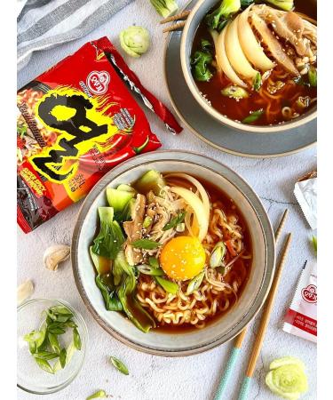 Ottogi YEUL Super Spicy Ramen Ramyun Korean Instant Noodles 120g (5 Packs) - Buy Online on GoSupps.com