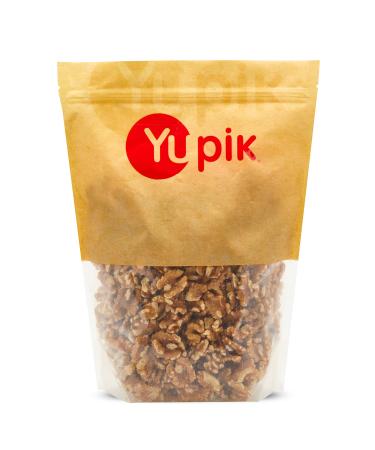 Yupik California Walnuts Halves and Pieces 1 kg 6 Count Gluten-Free Kosher Raw Nuts Unsalted Unroasted No Shell Healthy Snacks Source of Omegas 6 kg