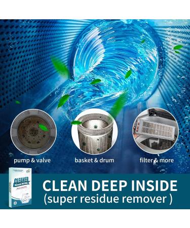 SPLASH SPOTLESS Washing Machine Cleaner - 24 Tablets for HE Top Load and Front Load Washers - Buy Online on GoSupps.com
