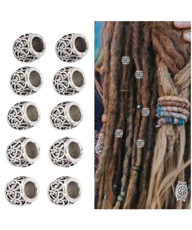 Hair Braiding Beads | 30 Alloy Vintage Beard Beads for Women | Exquisite Daily Use Accessories - Buy Online on GoSupps.com