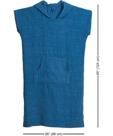 ETOLIA Surf Poncho Towel | Hooded Changing Robe | Quick Dry Cotton | Beach Swim Outdoor Sports | Royal Blue - Buy Online on GoSupps.com